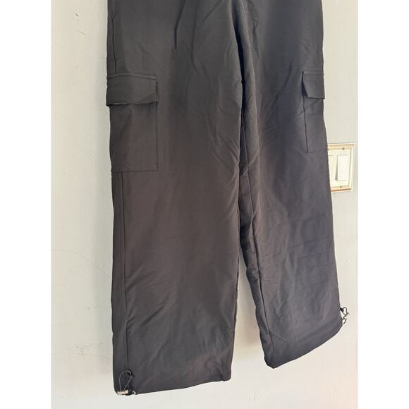 NWT OGL Waterproof Fleece Cargo Pants Black Snowpants Size Medium - Picture 5 of 9